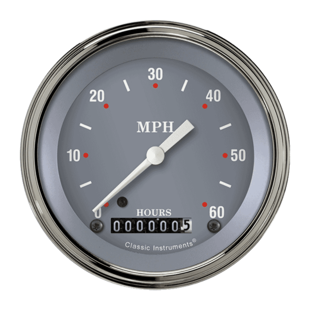 SG Series 3 3/8" Low Speed Speedometer LSSG