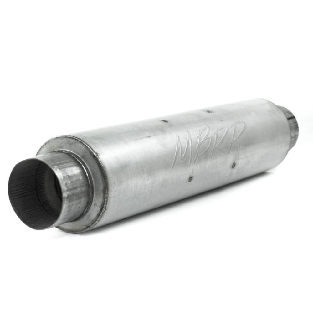 4" inlet/outlet; Quiet tone muffler; 24" body; 6" dia.; 30" overall; AL-M1004A - Performance Mufflers Car Part People