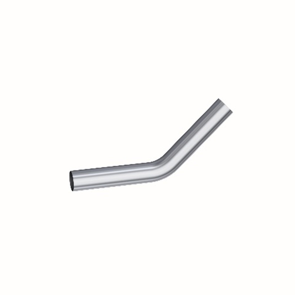 3.5in.-45deg. Bend; 12in. legs; AL - MB2011 - Tailpipe Car Part People