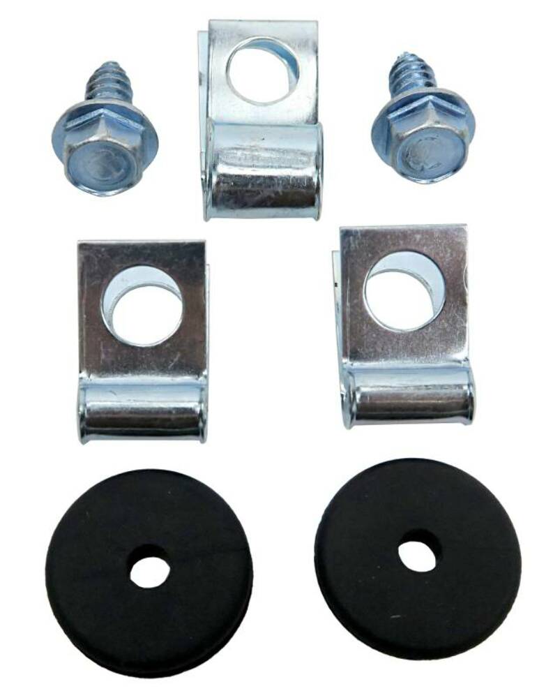 Fits 1964 - 1966 Ford Mustang Front Brake Line Clip Set MBC001