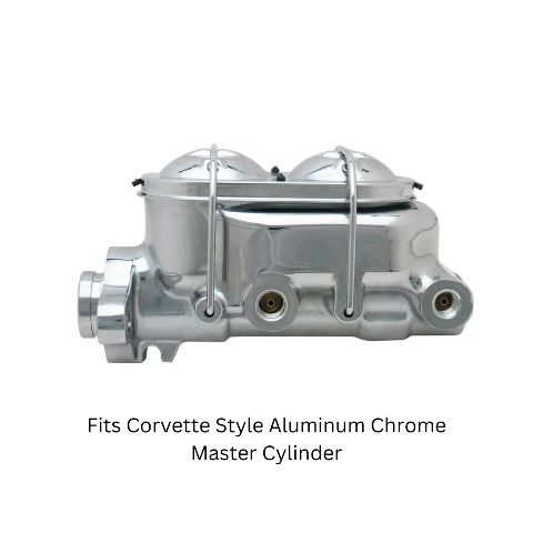 Fits Corvette Style Aluminum Chrome Master Cylinder MC1321ACH