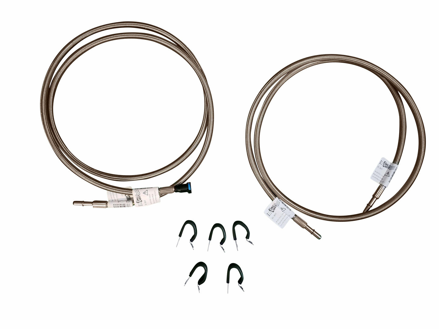 04-10 Chevrolet Silverado Fuel line Quick Fix Braided Lines Ext. Cab MDFF0002SS - Quick Fix Fuel Lines Car Part People