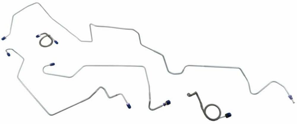 Fits 1971 - 1972 Ford Mustang Front Brake Line Set MFB009