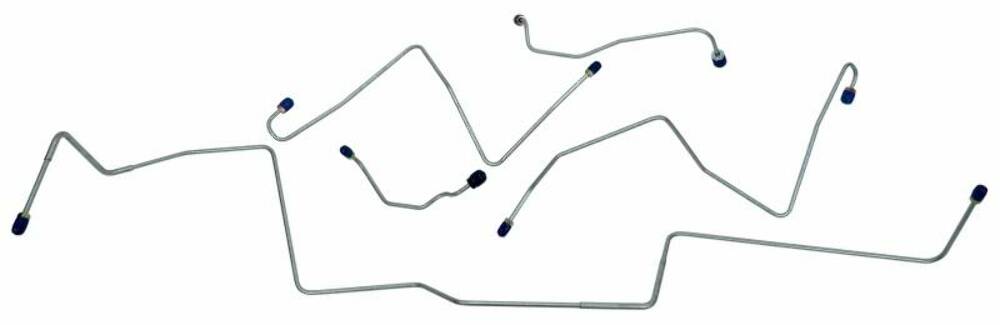 Fits 1967 Ford Mustang Front Brake Line Set MFB019