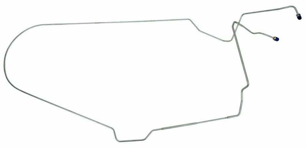 Fits 1972 - 1973 Ford Mustang Brake Lines (Front To Rear Of Car) MLB006