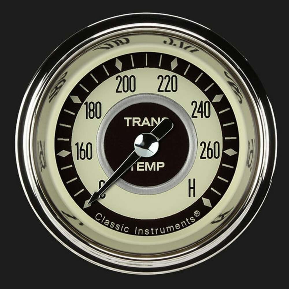 Nostalgia VT 2 1/8" Transmission Temperature Gauge NT127SHC