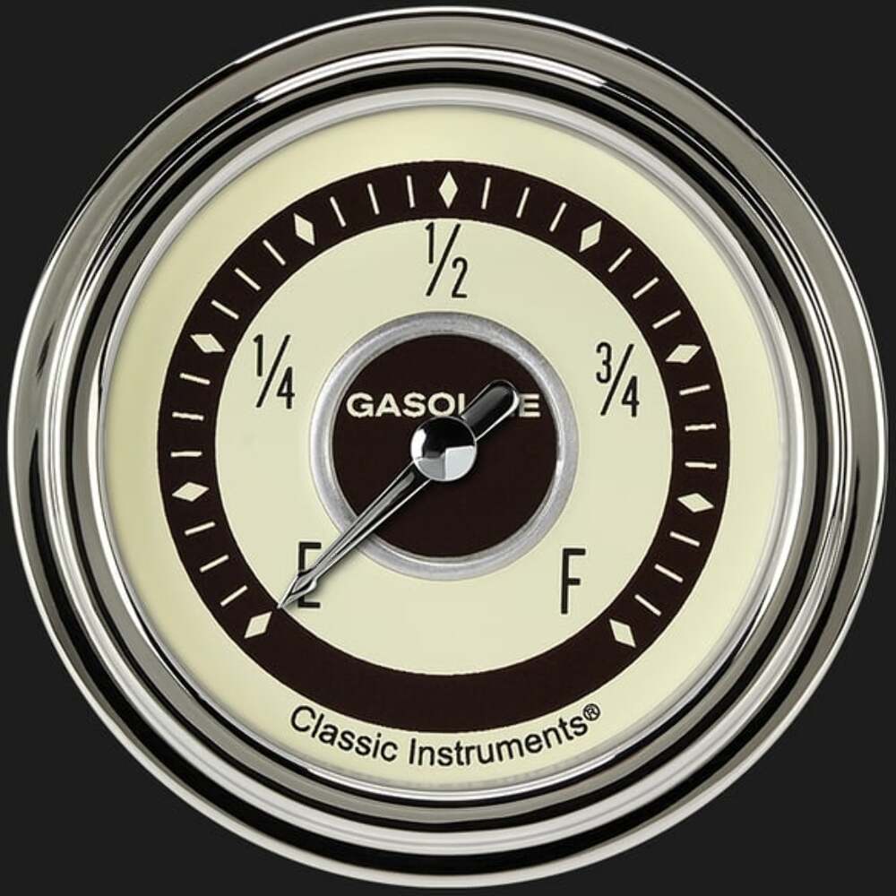 Nostalgia VT 2 5/8" Fuel Gauge NT309SLC