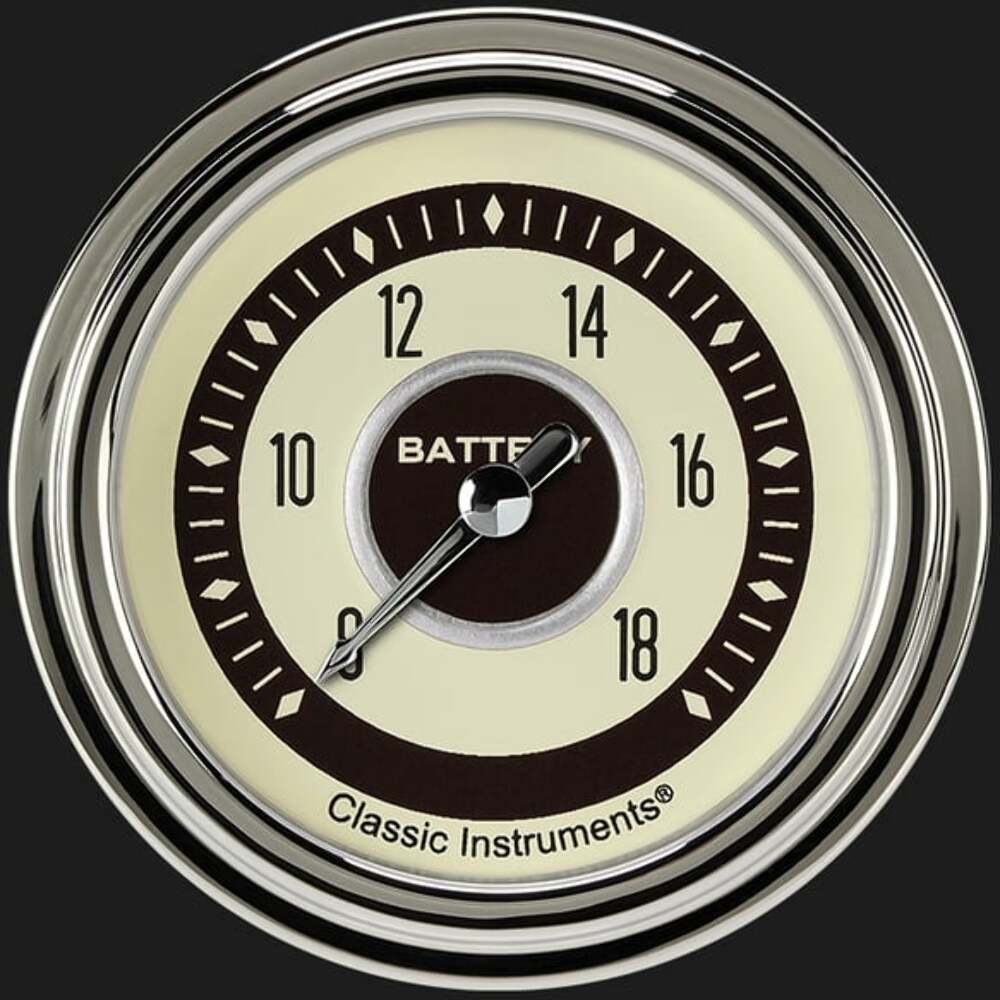 Nostalgia VT 2 5/8" Voltage Gauge NT330SLC