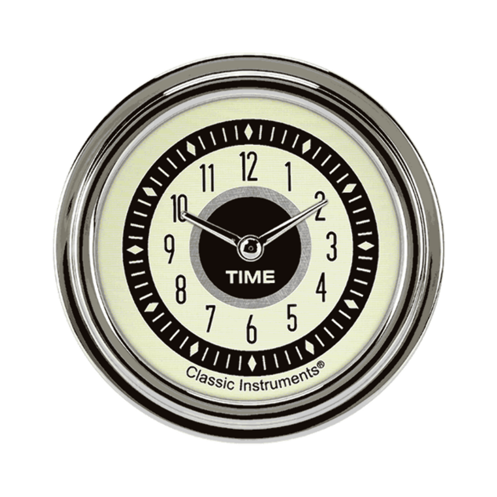 Nostalgia VT 2 5/8" Clock NT92SLC