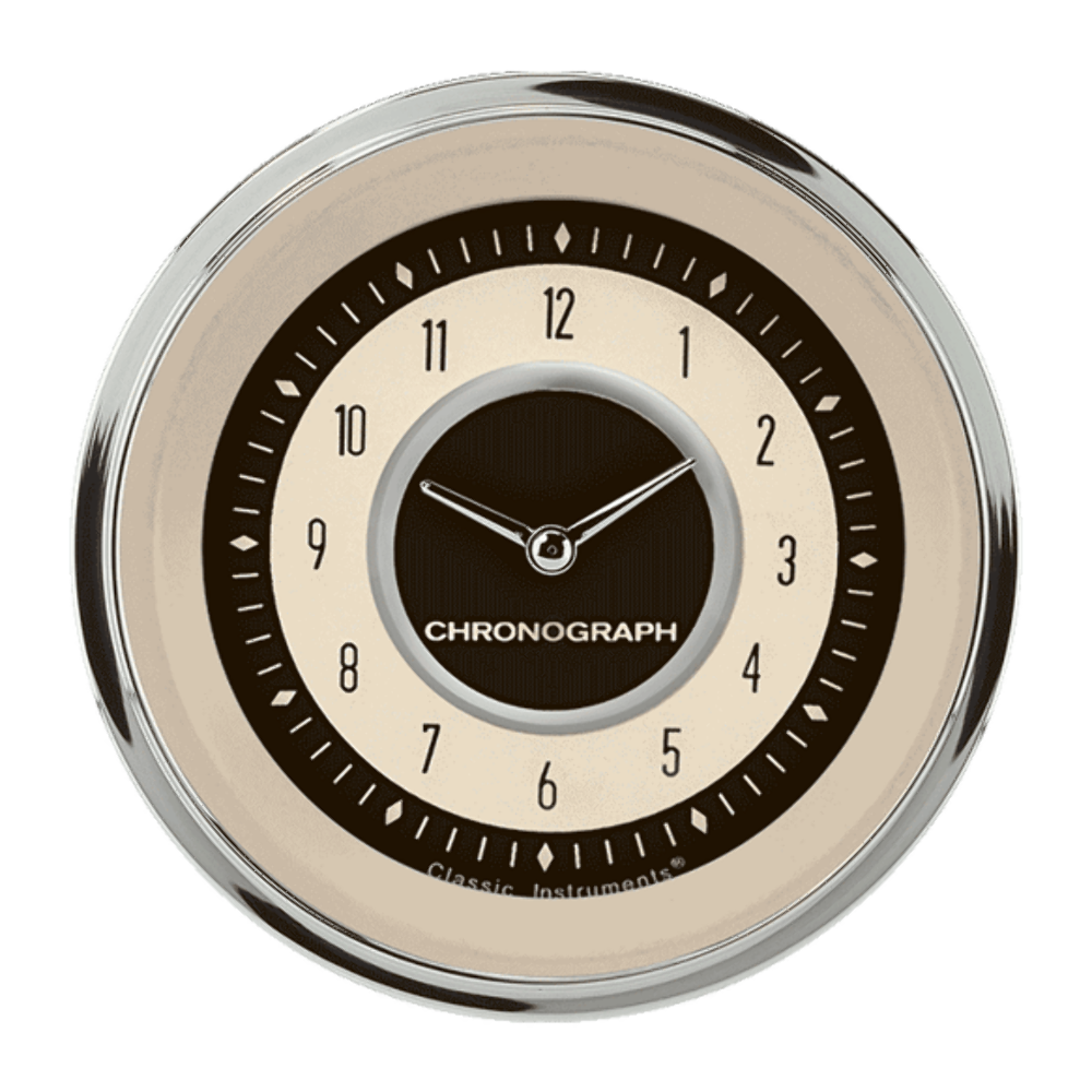 Nostalgia VT 3 3/8" Clock NT93SHC