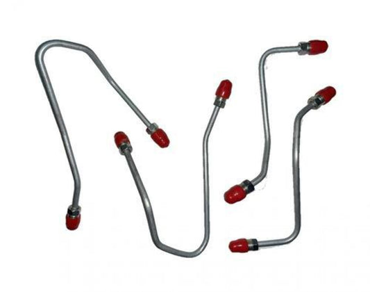 2007-14 Toyota Tundra 4WD Front Brake Caliper Line Set Stainless -OCL1401SS - Pre-Bent Fuel Lines Car Part People