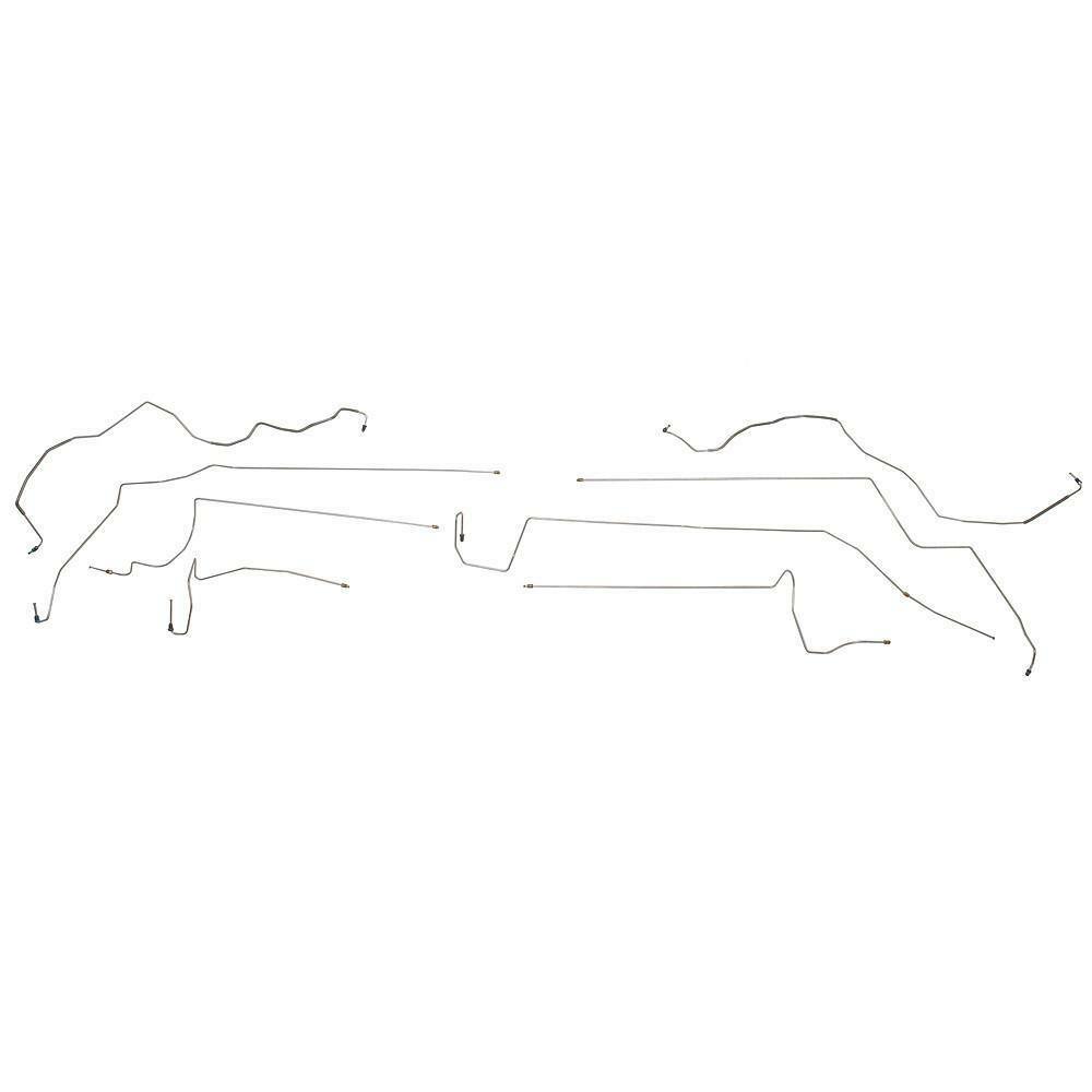 1996-01 Lexus ES300 Intermediate Brake Line AWABS Disc Brake Steel - OIN9603OM - Intermediate Lines Car Part People