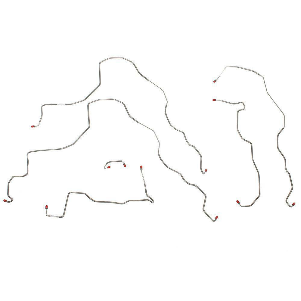 1996-01 Lexus ES300 Front Brake Line Kit AWABS 4WD Disc Brakes - OKT9601SS - Front Lines Car Part People