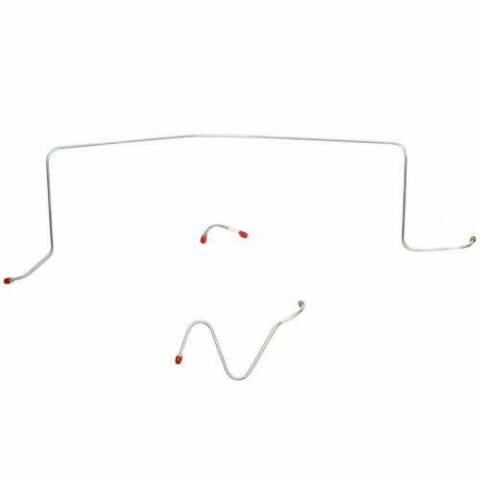 1962-1963 Pontiac Catalina Front Brake Line Kit Standard Brakes Steel PKT6201OM