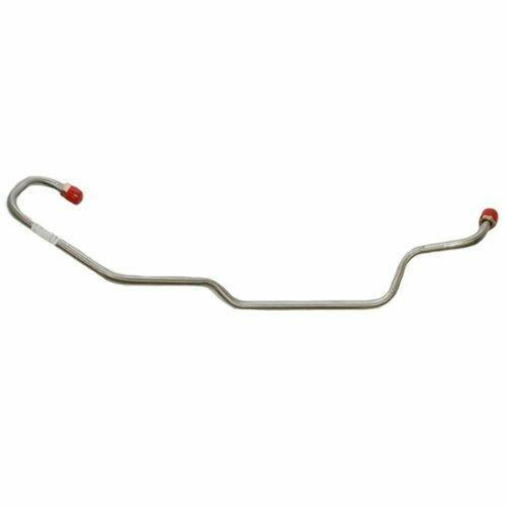 Fine Lines PPC6902OM - Fuel Line for 69-70 Firebird, Lemans, Trans Am, GTO; V8 4BBL, w/Bottom Outlet Fuel Pump, Pump to Carb Fuel Line; Steel