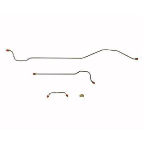 1961 Pontiac Catalina Rear Axle Lines Stainless - PRA6101SS