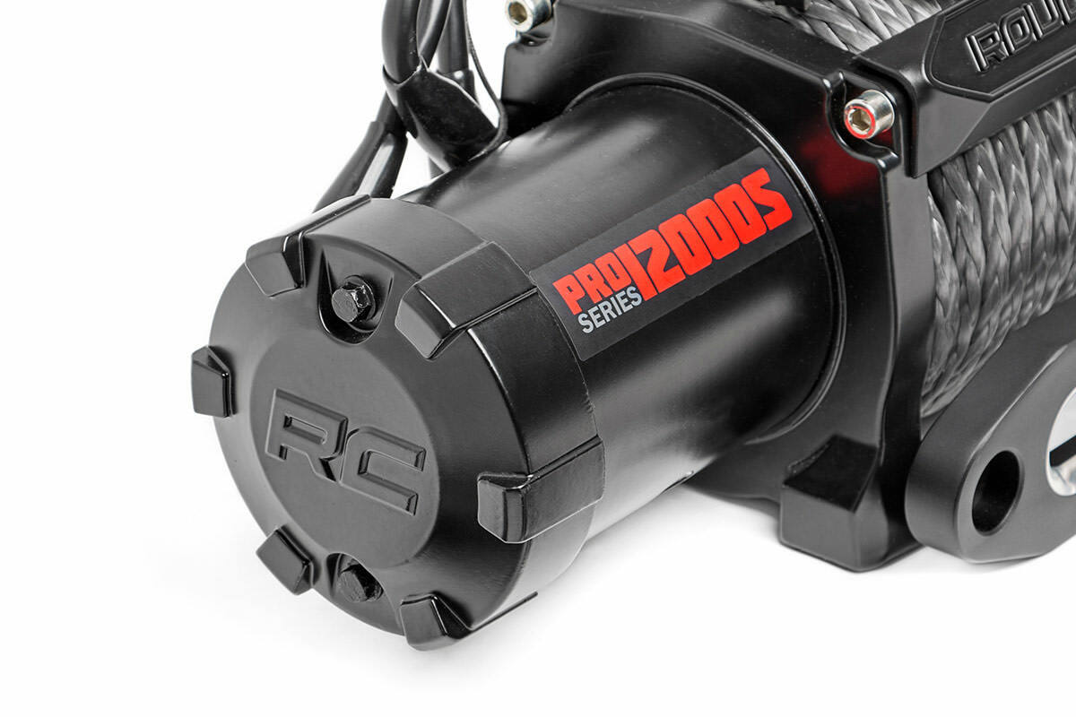 12000-Lb Pro Series Winch; Steel Cable PRO12000