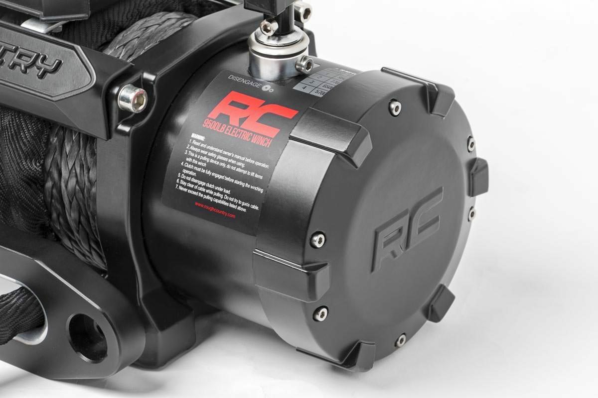 12000-Lb Pro Series Winch; Synthetic Rope PRO12000S