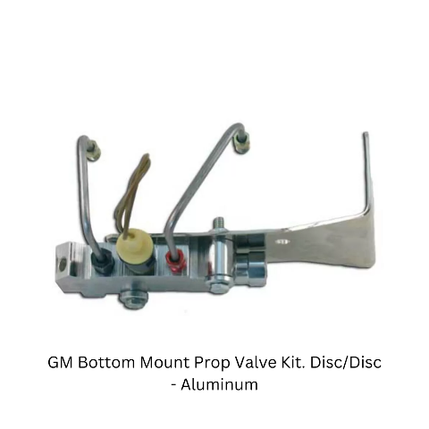GM Bottom Mount Prop Valve Kit. Disc/Disc - Aluminum PV4AK-2BM