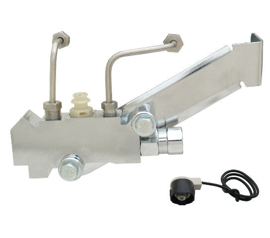 GM Left Side Prop Valve Kit. Disc/Disc - Chrome PV4CK-2