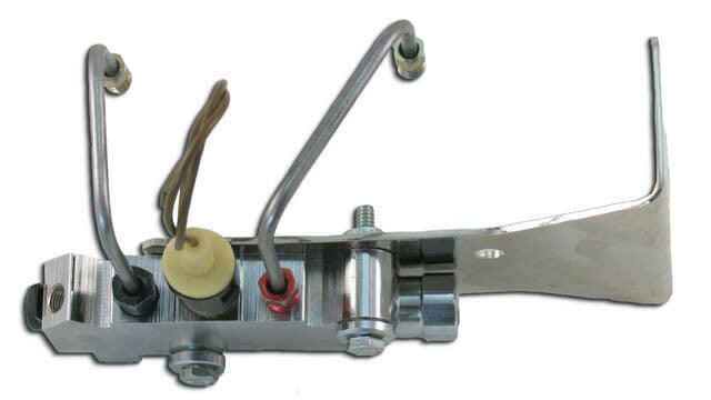 GM Bottom Mount Prop Valve Kit. Disc/Disc - Chrome PV4CK-2BM