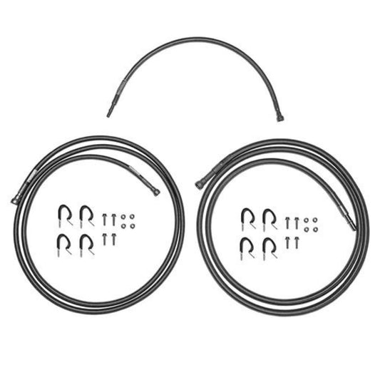 Quick Fix Duramax Diesel Fuel Line For GMC Sierra 2500HD 2001-2010 QFF0005SS-CP