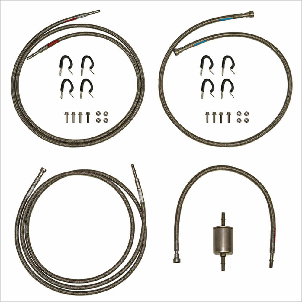 2001-03 Chevrolet Silverado 2500HD Quick Fix Fuel Line Kit Crew Cab Gas V8 QFF0008SS