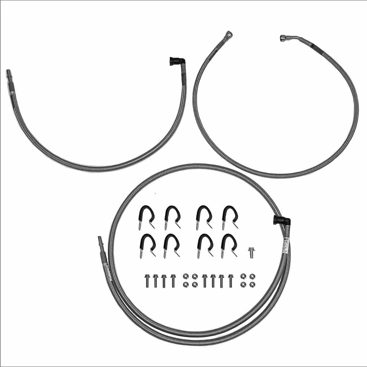 2004-2006 Chevrolet Tahoe w/Flex Fuel w/o Fuel Filter Quick Fix Fuel Line Kit QFF0010SS-CP