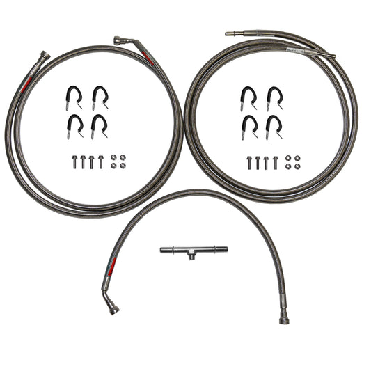 2008-2014 Chevrolet Tahoe Quick Fix Fuel Line Kit 4WD 5.3L Stainless QFF0026SS