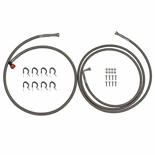 Fits 2009 F150 XLT Ext Cab/Short Bed 5.4L Triton, Quick Fix Fuel Set; QFF0032SS - Quick Fix Fuel Lines Car Part People
