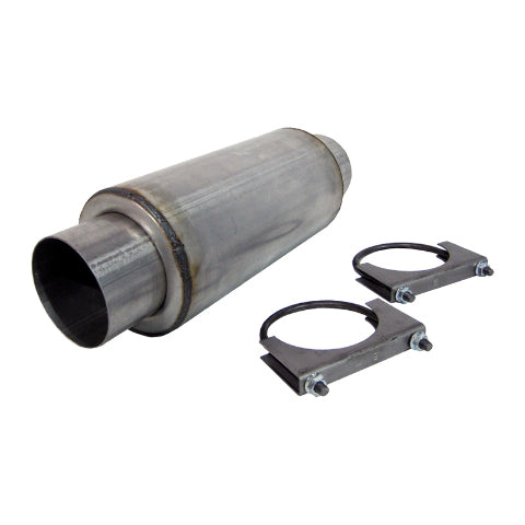 Resonator 4in. Inlet; Outlet 12in. Body 18in. Overall; AL - R2009