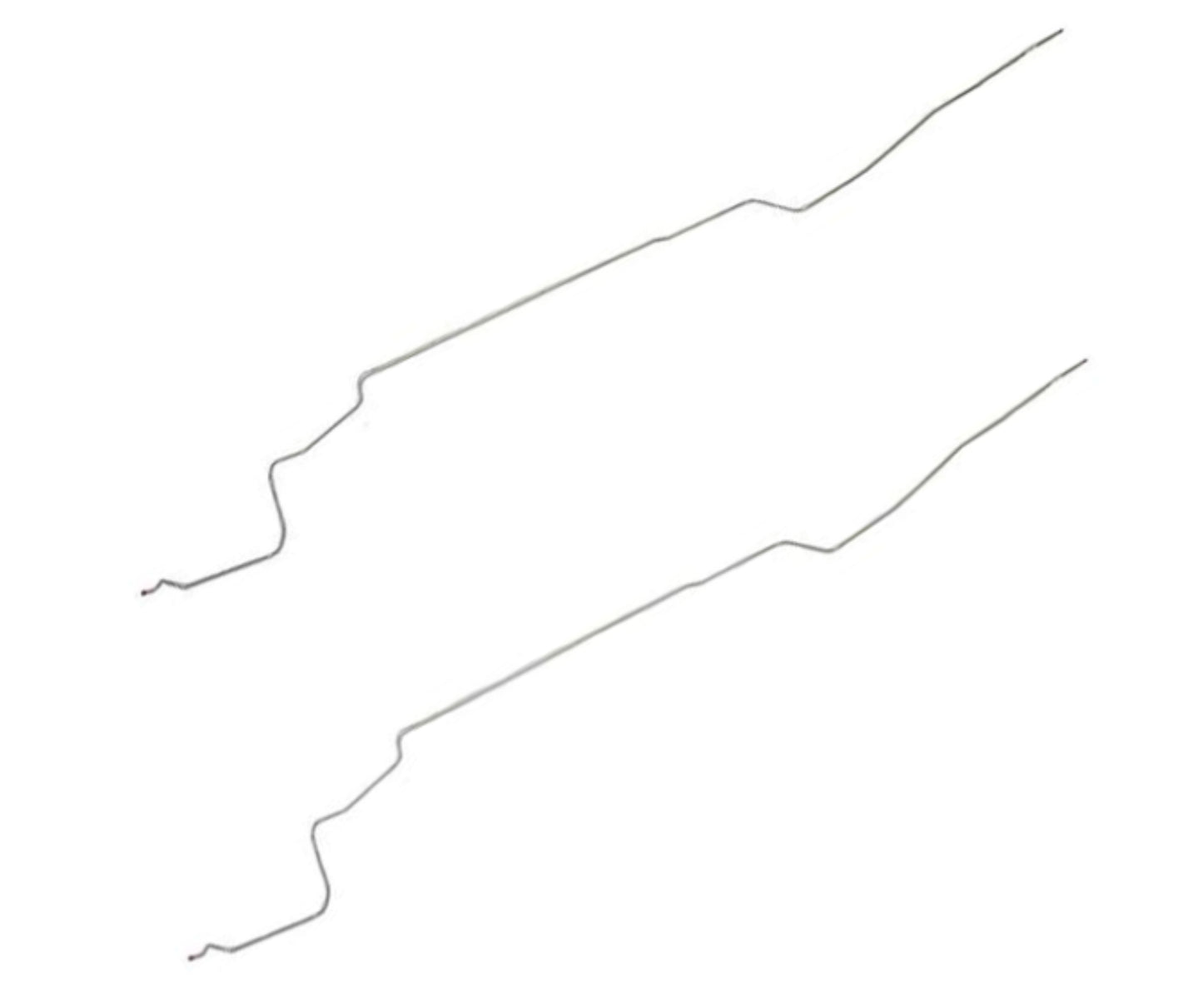 Fits 68-69 Mopar B-Body Main & Return Fuel Line; Steel-RFK0001OM - Pre-Bent Fuel Lines Car Part People