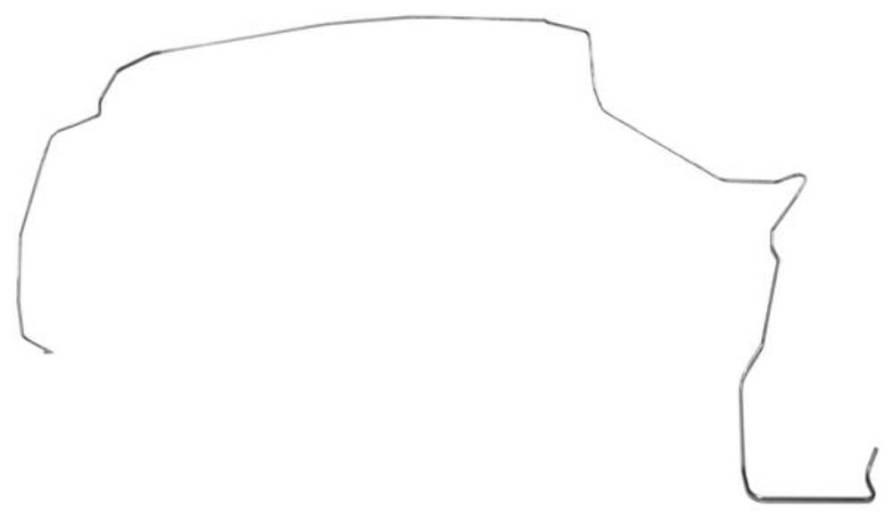 Fits 1972 Buick LeSabre Return Gas Lines (Pump To Tank) RGL2000