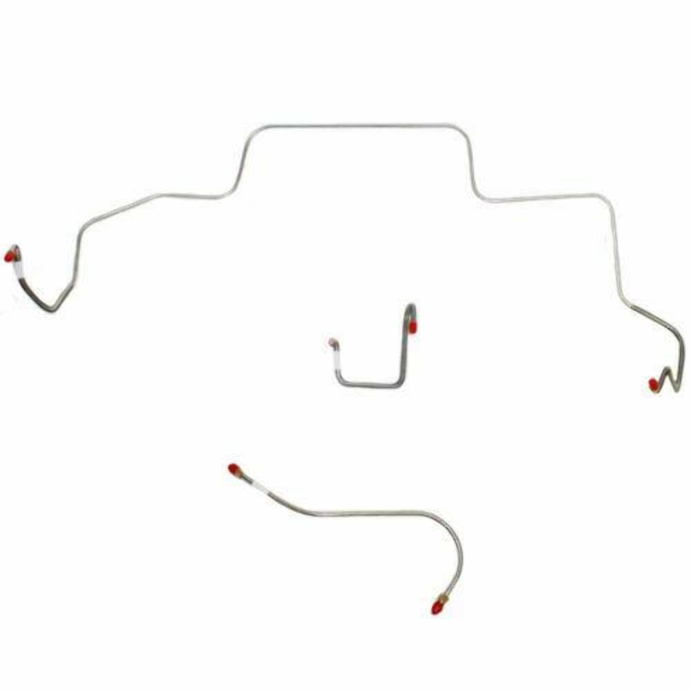 1966 Dodge Coronet Front Brake Line Kit Power Brakes Steel - RKT6602OM - Front Lines Car Part People