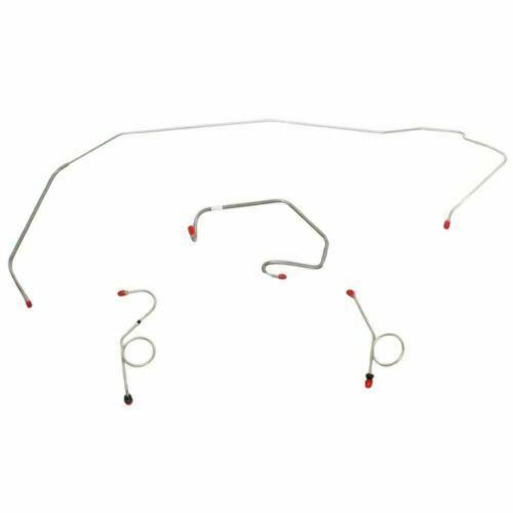 1971-72 Dodge Coronet Front Brake Line Kit Standard Drum Brakes - RKT7101OM