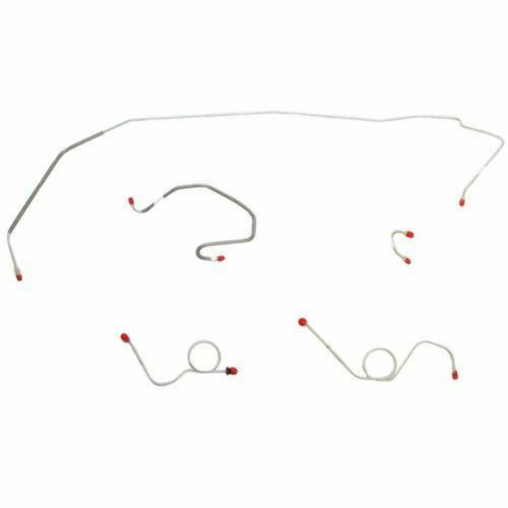 Fine Lines RKT7103OM - Front Brake Line Kit Power Disc Brakes Steel for 1971 Dodge Coronet - Front Lines Car Part People