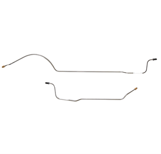1966-69 Dodge Coronet Rear Axle Brake Lines 8-3/4 Axle Stainless RRA6801SS
