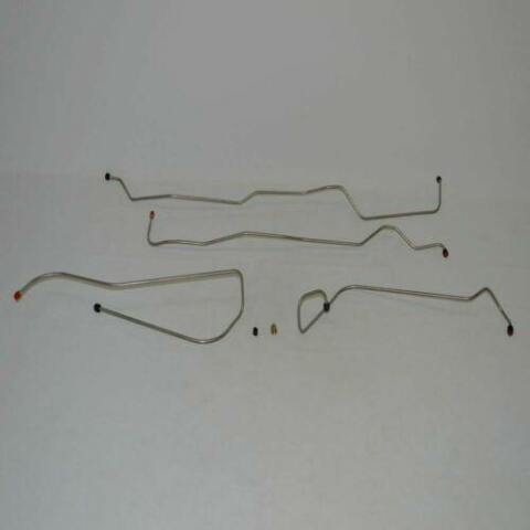 1966-69 Dodge Charger Transmission Cooler Lines Hemi 4 Piece Stainless RTC6603SS