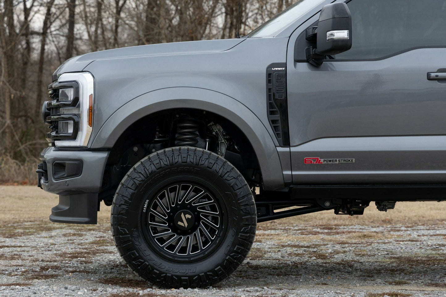 Fits Ford F-250/F-350 SD (23-24) Sport Fender Flares YZ Oxford White S-F20231-YZ