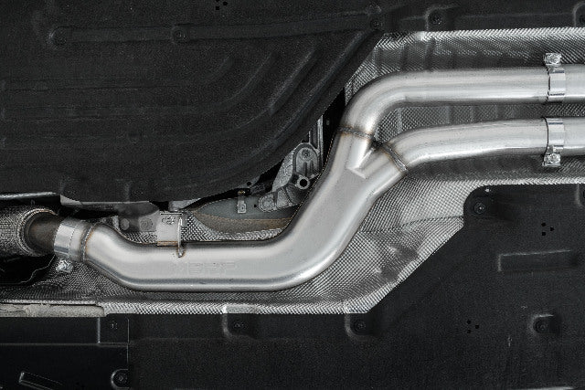Fits 20-24 Toyota GR Supra S/S 3" Cat Back Dual Rear Outlet w/Dual Tips-S43003BE