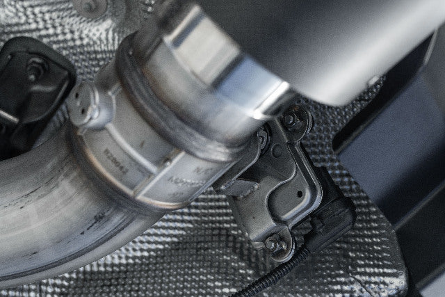Fits 20-24 Toyota GR Supra 3" Cat Back Dual Rear w/Carbon Fiber Tips-S43003CF