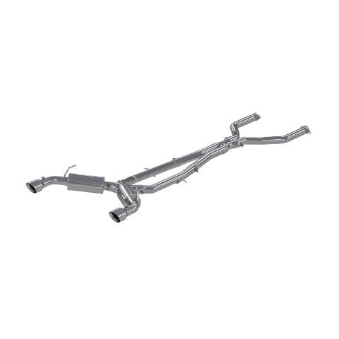 Fits 2018-2024 INFINITI Q50 3" Cat Back, Dual Rear, T304 - S4400304