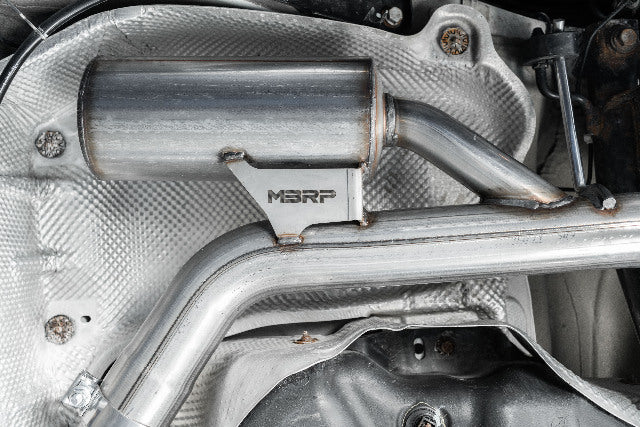 Fits 2019 VW GTI Golf 3" Cat Back Dual Split Rear Exit Exhaust System-S46063CF