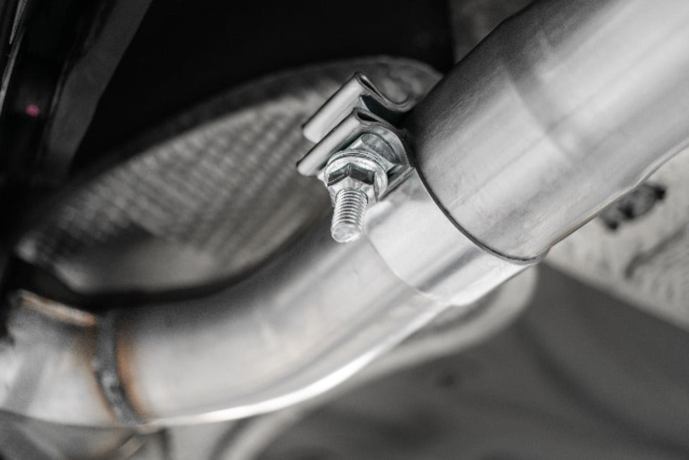 Fits 19-21 Volkswagen Jetta 3" Cat Back Dual Split Rearwith Carbon Tips-S46083CF