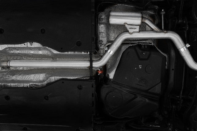 Fits 2022-23 Volkswagen Jetta 3" Cat Back; 2.5in Dual Split Rear; T304-S4615304