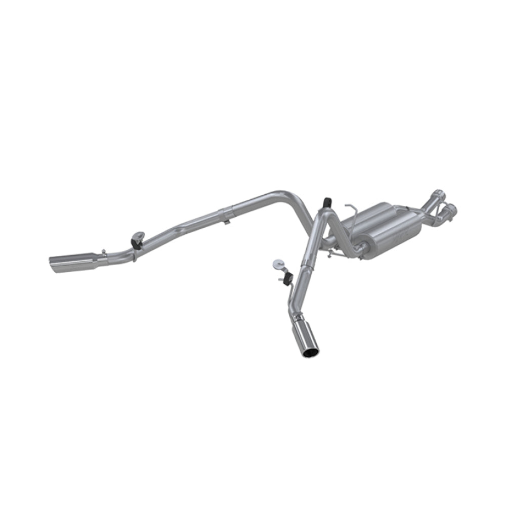 Fits 01-05 Chevrolet Silverado 2500 HD 2 1/2in.Cat Back Dual Split Side-S5010409 - Cat Back Exhaust Car Part People