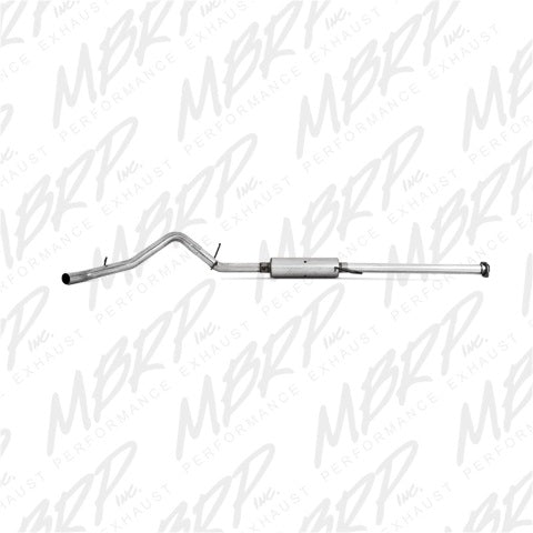 Fits 2008 Chevrolet Silverado 1500 3in. Cat Back; Single Side; AL - S5036P