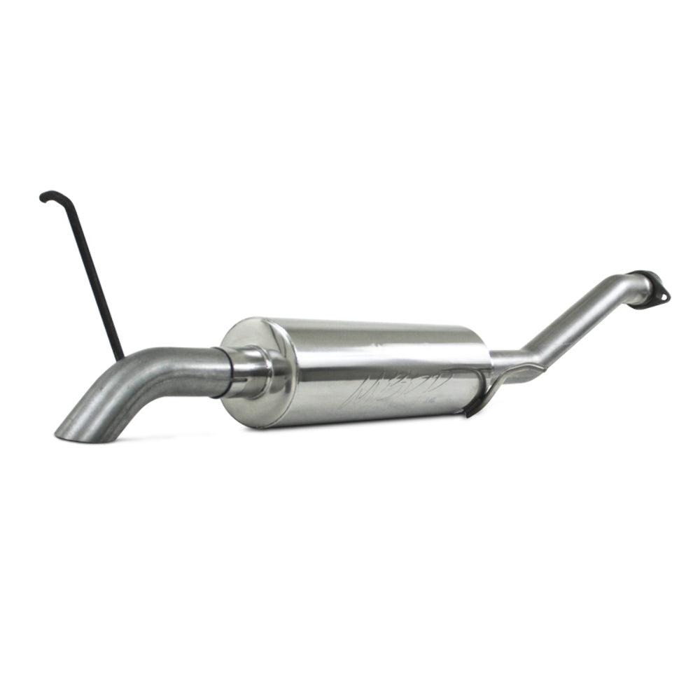 Fits 07-08 Chevrolet Colorado 2 1/2" Cat Back; Before Axle Turn Down; AL-S5052AL - Cat Back Exhaust Car Part People