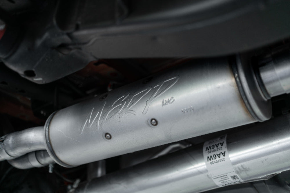 Fits 2019-23 Chevrolet Silverado 1500 2 1/2" Cat Back, Dual Rear , T304-S5065304 - Cat Back Exhaust Car Part People