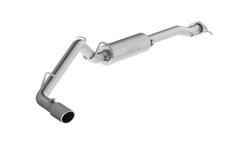 Fits 2016 Chevrolet Colorado 3in. Cat Back; Single Side; AL - S5088AL - Cat Back Exhaust Car Part People